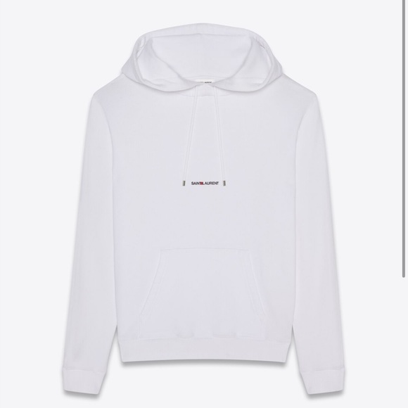 AUTHENTIC SAINT LAURENT RIVE GAUCHE HOODIE WOMENS SIZE SMALL - Picture 1 of 7